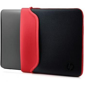 HP - Funda de Neopreno Reversible de 15.6 Color Rojo