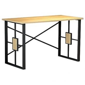 Escritorio Wellhome Roble Zafiro 73,8x120x60 cm - Tablero de Aglomerado Melamina 18mm