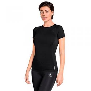 Odlo Performance X-Light Eco Crew Neck Vest Women - black - Size: Extra Large