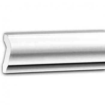 Moldura Decorativa de Pared Profhome 151375 Estilo Neoclásico Blanca 2 m