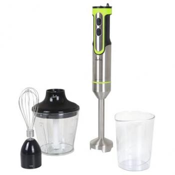 Batidora de Mano Inoxidable 1200W Jata JEBT1789 con Accesorios y Función Turbo