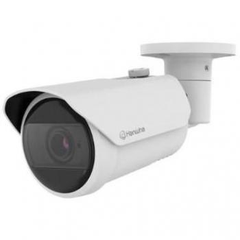 Cámara de vigilancia Bala Hanwha QNO-C8083R IP 5MP con resolución 2592 x 1944 píxeles, para interior y exterior