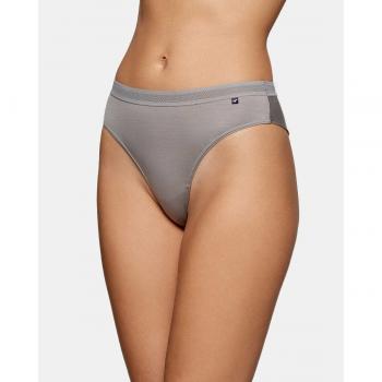 Impetus Tanga Liso con Cintura Perforada Soft Premium Gris (L)