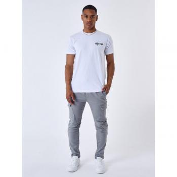 Project X Paris Grey Cargo Trousers for Men