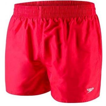 Speedo, bañador Corto, para Hombres 33 cm, Hombre, Fitted Leisure 13 Inch, Lava Red, S