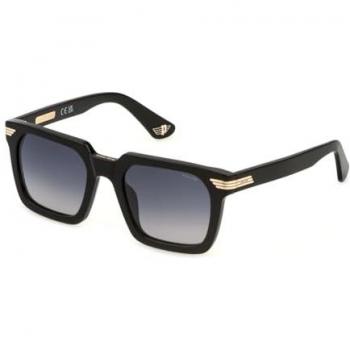 Police Forty 2 Black Gradient Sunglasses - Unisex, Size 52 MM