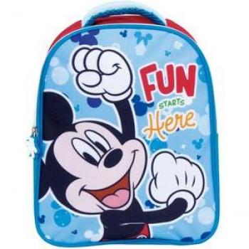 Mochila Infantil Mickey Mouse de Polyester 28X23X9,5 cm