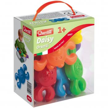 Quercetti - 13/4007 - Juego Encajables Daisy Orsetti 12m+