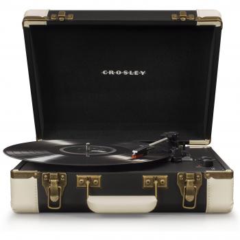 Crosley Executive Vinyl Portable Turntable Record Player with Bluetooth - Black