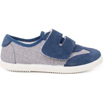 Zapatillas de lona para niños con cierre adherente Pisamonas