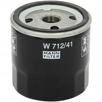 Original MANN-FILTER Filtro de aceite W 712/41 – Para automóviles