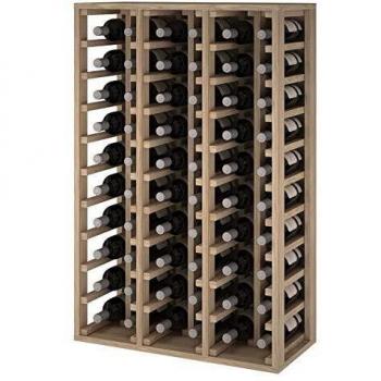 Expovinalia ER2060 botellero Madera Roble, 60 Botellas, Serie godello