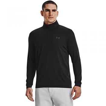 Under Armour Men's Playoff 1/4 Zip Sweatshirt - Black, Size S