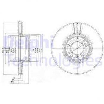 Disco de freno DELPHI BG9005