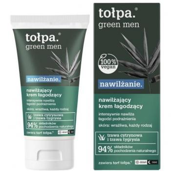 Tołpa Green Men Refreshing Moisturizing Cream 50ml - Soothing Hydration for Men