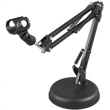 Soporte de cámara con micrófono An-chor para escritorio, soporte universal de metal en voladizo