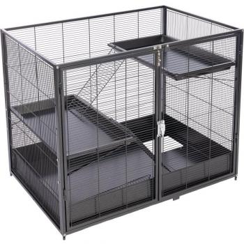 Jaula TIAKI para animales pequeños con niveles - Extensión