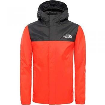 The North Face Resolve - Chubasquero Infantil, Color Rojo, tamaño 140/146