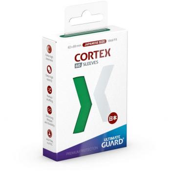 Fundas Ultimate Guard Cortex Tamaño Japonés Verde (60)