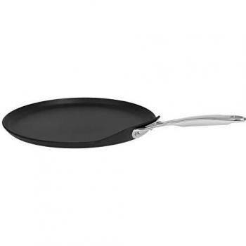 Crepera antiadherente Castel Pro Exceliss+ 28 cm - Cristel, apta para todos los fuegos e inducción