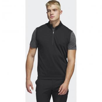 Adidas Men's Elevated 1/4 Zip Sleeveless Jacket