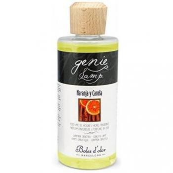 Boles d'Olor Genie Perfume Hogar Naranja y Canela 500ml - Perfume para el hogar con fragancia de naranja y canela, presentación en botella de 500 ml