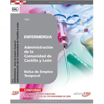 Enfermero/a de la Administración de Castilla y León. Bolsa de Empleo Temporal. Test