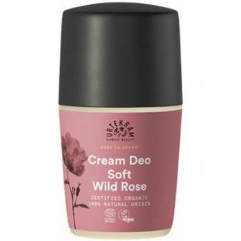 Urtekram Soft Wild Rose Deodorant Roll-On 50ml Vegan