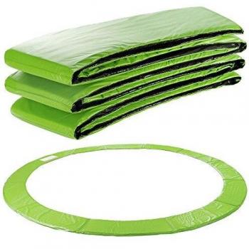 Cubierta para Borde de Cama Elástica Arebos 183 cm 100% Resistente a los Rayos UV Protección de Bordes Resistente a los Desgarros Verde Claro