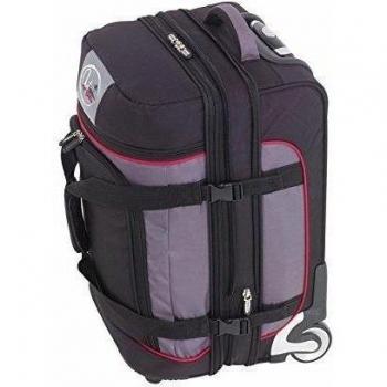 CheckIn Outbag Sports Bolsa de viaje a 2 ruedas S 54 cm schwarz/rot