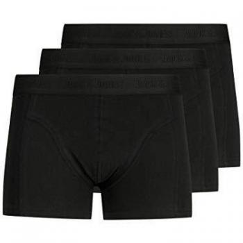 Jack & Jones 3 Pack Black Jacwaistband Boxer Shorts