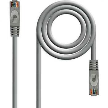 CABLE RED NANOCABLE RJ45 LSZH CAT.6 1.5M GRIS
