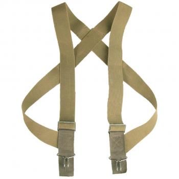 Mil-Tec Ganchos Tirantes, Marrón, Talla única Unisex Adulto
