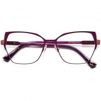 Etnia Barcelona Alexia BXPG Women’s Eyeglasses Burgundy Size 55 (Frame Only) - Blue Light Block Available