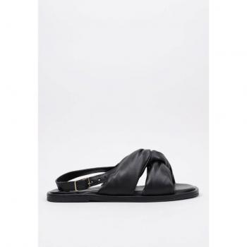 Krack Harmony Benton 38 Sandalia Plana Mujer Negro