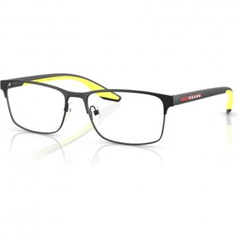Prada PS 50Pv 17G1O1 Optical Frame, Black, Male, Size: 57 MM
