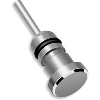 Enchufe antipolvo para auriculares AUX de 3.5mm con pin anti-extracción para iPhone 11, 9, 5, 6 Plus y PC portátil
