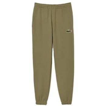 Pantalón unisex de chándal Lacoste Comfy Cotton verde caqui M