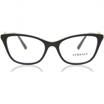 Versace VE3293 GB1 53 Lentes Recetadas Para Mujer Negros
