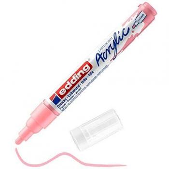 Marcador acrílico Edding 5100 medio mauve elegante (3 mm, resistente al agua y a los UV)