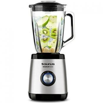 Taurus Optima Magnum Batidora de vaso, 1000 W, 1.5 L, acero inoxidable