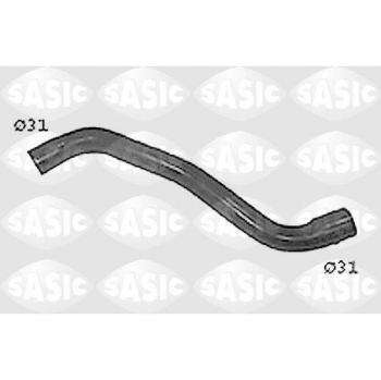 Tubería de radiador SASIC SWH4305, tipo: manguera de refrigerante, material: goma reforzada, longitud: 450 mm, diámetro interno: 30 mm, resistencia a altas temperaturas y presión
