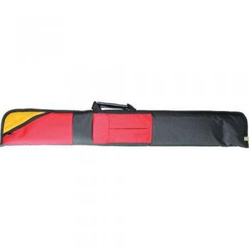 Longoni Funda Taco Billar Prince Negro Rojo 2p 1f 87cm