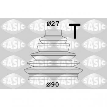 Juego de fuelles para árbol de transmisión SASIC 1906112