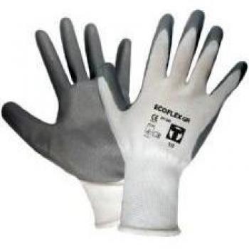 GUANTE NITRILO POLIESTER ECOFLEX GR S/COSTURAS 10