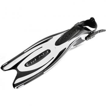 Cressi Aletas de Buceo Frog Plus Blanco-Negro T/XS-S