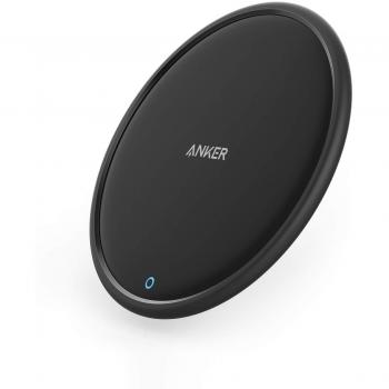 Anker Cargador inalámbrico rápido PowerWave 7.5 Almohadilla de Carga inalámbrica 7.5/ 10W /5W para iPhone XS/XS MAX/XR/X /8, Samsung Galaxy S9/ S8 /S7 /Note 8/Pixel 3 XL