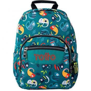 Mochila Escolar Eco-Friendly Pequeña Egreth - Tempera Totto