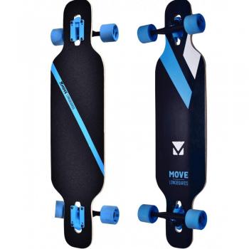Longboard Drop 91 cm MOVE - Diseño Bajo, Estilo Urbano