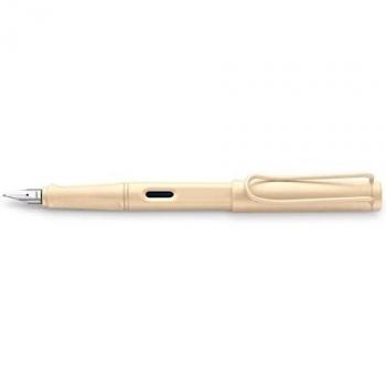 Lamy safari cozy 020 – Pluma estilográfica, edición especial, moderna en color crema, con mango ergonómico